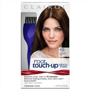 Clairol Nice 'n Easy Root Touch-Up Permanent Hair Color, 4G Dark Golden Brown, 1 Kit