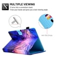 thumbnail image 4 of Universal Case for 6.5-7.5" Tablet, Dteck Pretty Pattern PU Leather Stand Cover for Kindle Fire 7/Galaxy Tab A 7"/Galaxy Tab E Lite 7"/RCA Voyager 7" and more 6.5 - 7.5 in tablet,24 Forest, 4 of 5
