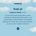 thumbnail image 3 of Method Laundry Detergent, Fresh Air, 53.5  fl oz, 66 Loads, 3 of 7