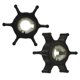 thumbnail image 4 of Water Pump Impeller 646 44352 01 6 Blades Boat Engine Impeller Replacement for Mariner 2 Hp 2 Stroke 1984 to 1990, 4 of 5