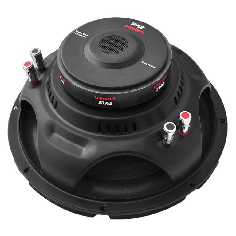 Pyle 15 Inch 2000W 4-Ohm DVC Power Car Audio Subwoofer with Black