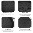 thumbnail image 1 of Bandeja De Hornear Bandeja de silicona para hornear, antiadherente, redonda, para cocina, freidora de aire, alfombrilla para cesta de horno (negro S) Ndcxsfigh Libre de BPA, 1 of 9