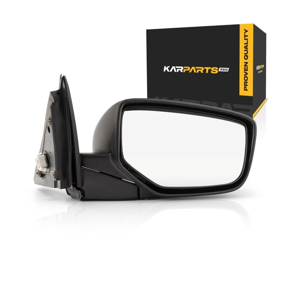 For Honda Accord 2008 09 10 11 2012 Door Mirror Passenger Side | Power Glass | Heated | Paintable | Manual Folding | Replacement For HO1321231 | 76208TA5A11, 76208TA0A11