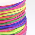 thumbnail image 3 of 1Roll Nylon Thread Rattail Satin Cord Colorful 1mm 76.55 yards(70m)/roll, 3 of 3