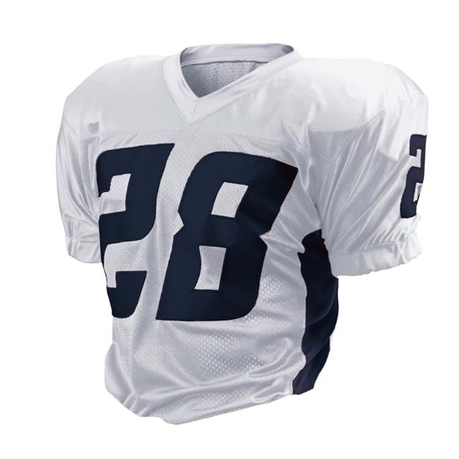 white youth football jersey
