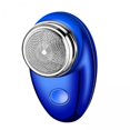 thumbnail image 1 of 3 Miniafeitadora Eléctrica Para Hombres, Depilación Facial Pequeña Para Uso En El Hogar, La Oficina Y Al Aire Libre, Color Azul, 1 of 8