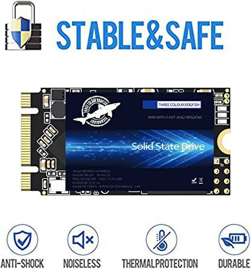 SSD SATA M.2 2242 128GB Dogfish Ngff Internal Solid State Drive High Performance Hard Drive Desktop Laptop SATA III 6Gb/s (128GB M.2 2242)