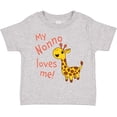 thumbnail image 3 of Inktastic My Nonno Loves me- cute giraffe Boys or Girls Toddler T-Shirt, 3 of 5