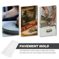 thumbnail image 4 of OUNONA Reusable Brick Mold Cement Mold White Creating Chinese Style Courtyard Charm 1Pack, 4 of 8