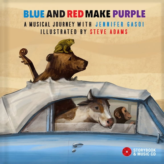 Blue and Red Make Purple: A Musical Journey with Jennifer Gasoi, (Paperback)