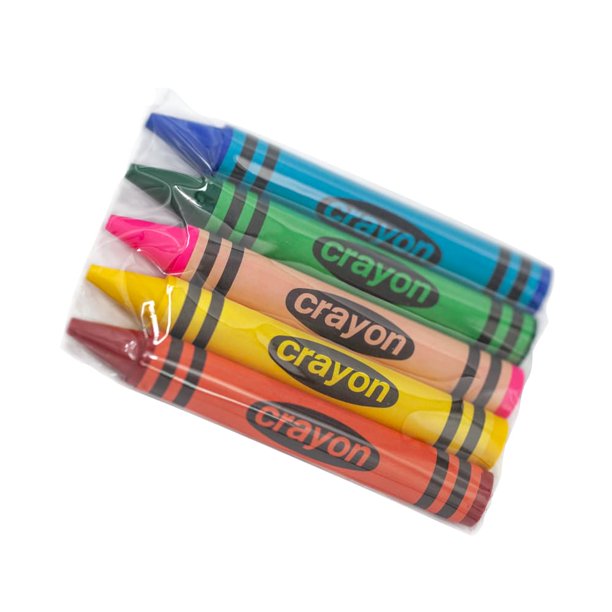 Crayones jumbo Lucky Art de 20 mini paquetes no tóxicos