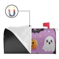 thumbnail image 2 of Cute Ghost Pumpkin Bat Scary Halloween Mailbox Cover,Magnetic 18x21 Inch Mailboxwrap Water Proof Reusable Fall Welcome Box Wraps for Rustic Farmhouse Home Decor, 2 of 5