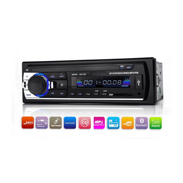 PYLE PLR14MPF - In-Dash AM/FM-MPX MP3 Shaft Style Dual Knob Radio w/USB ...