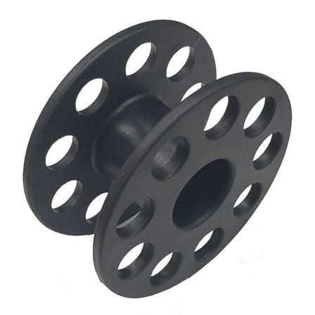 Medium Empty Blank Finger Spool, 3inch Dia. x 1-7/16inch