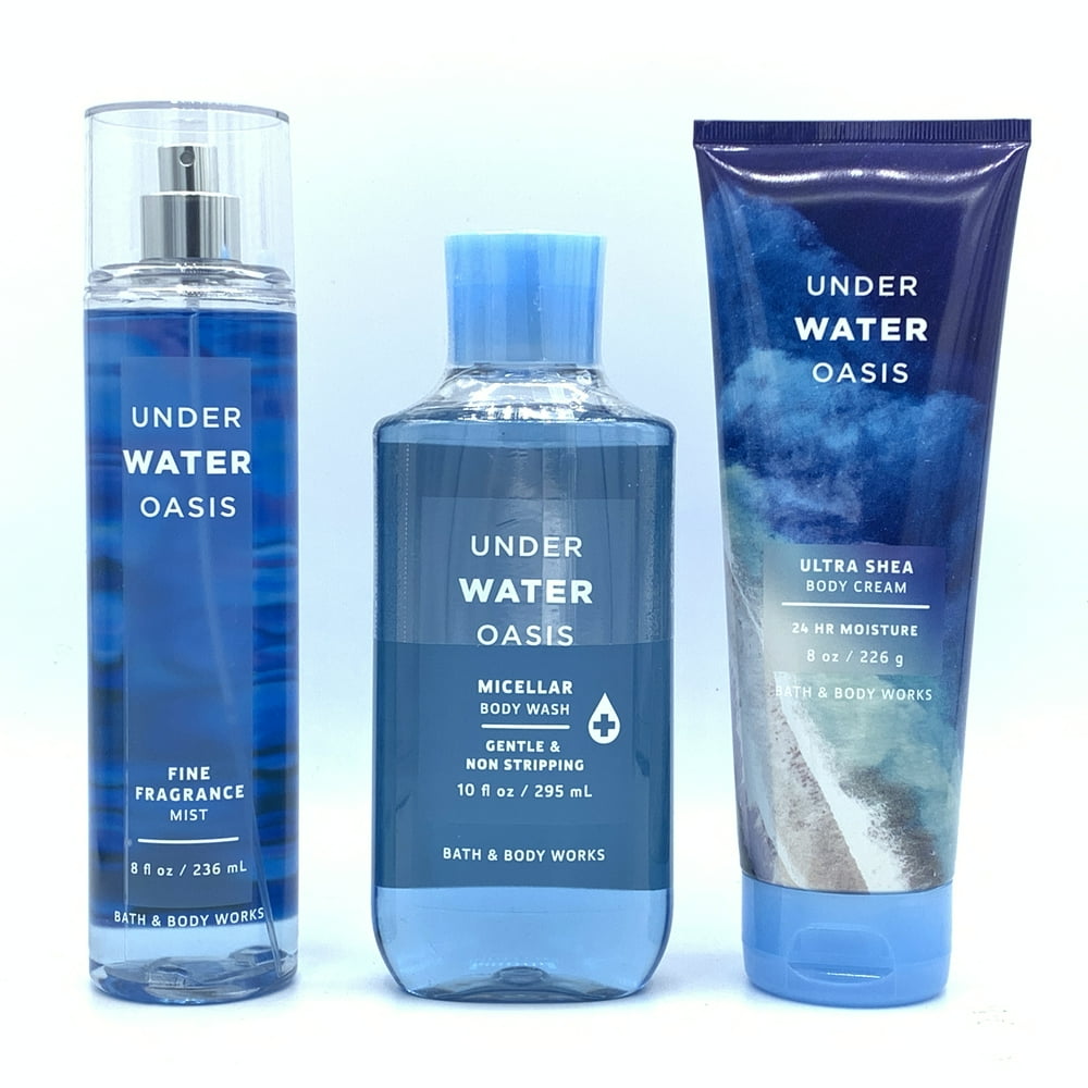 Bath and Body Works Underwater Oasis Fine Fragrance Mist, Micellar Body
