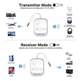 thumbnail image 2 of Adaptador de audio inalámbrico Beeitzie BT26 Transmisor y receptor Bluetooth 5.4, 2 of 8