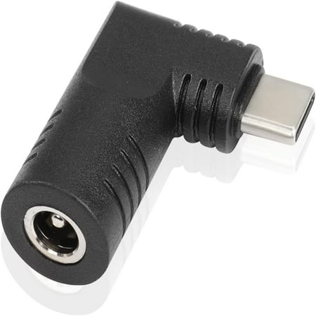 

GZHOUFDXINX Powerful 65W 90 Degree USB Type C Male to DC 5. x 2.1mm Adapter for Efficient Laptop and Phone Charging