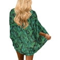 thumbnail image 6 of Frontwalk Women Kimono Cardigan Summer Casual Chiffon Cover Up Open Front Kaftan, 6 of 8