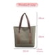 thumbnail image 2 of Hukapapa Bolso de Lona Bolso portátil de Moda para Mujer Bolso de Ocio de Gran CapacidadVerde, 2 of 6