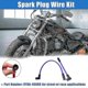 thumbnail image 2 of Spark wire for Big Twin motorcycle 10mm red easy installation, 2 of 5