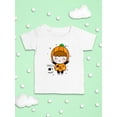 thumbnail image 3 of Cute Pumpkin Costume Girl. T-Shirt Infant -Image by Shutterstock,  18 Months, 3 of 4