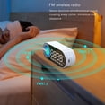 thumbnail image 4 of Altavoz Despertador Radio multifunción Estéreo Sonido Envolvente Graves Pesados 50 ANGGREK Batería de 1200 mAh para Oficina para Dormitorio, 4 of 8