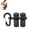 Black, variant on Tall Stair Gauges for Framing Square, Tall Anti-Wobble Aluminum Layout Tool & Holder Hook for Stair Stringers, Rafters and Carpentry
