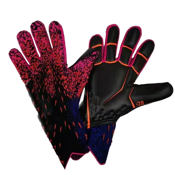 Eigraketly Fútbol para tallas 6/7/8/9/10, portero de halcón adulto para niños protección de juego sin dedos de látex profesional rosa para Type3 NO3
