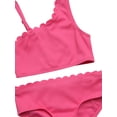 thumbnail image 5 of Jessica Simpson Girls' Two-piece Asymmetrical Bikini Swimsuit, Sizes 4-16, 5 of 8