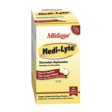 Medi-Lyte, Tablets, PK 100 (Best Way To Swallow Tablets)