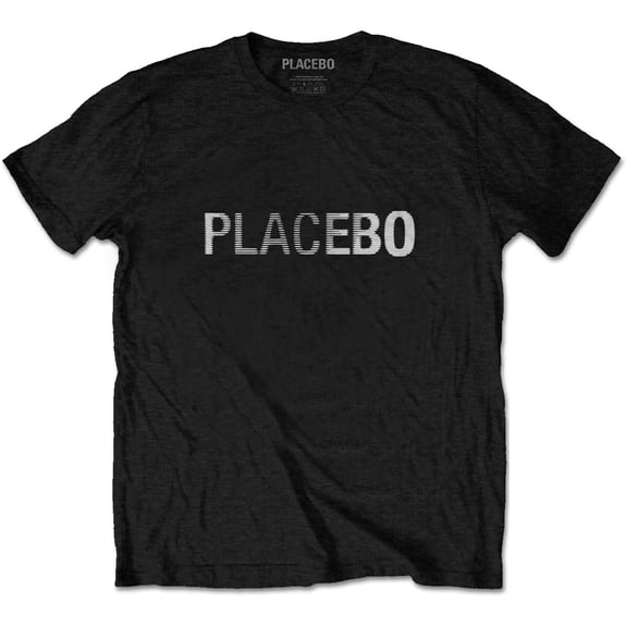 Placebo Unisex T-Shirt Logo (Small)