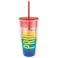 thumbnail image 6 of Pride LGBTQ Travel Tumbler | 22 oz | Double-Wall Acrylic, 6 of 6