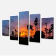 thumbnail image 2 of Silhouette de Palmier à Sucre - Impression sur Toile Paysage, 2 of 3