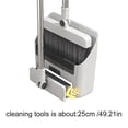 thumbnail image 3 of 3-in-1 Cleaning Set Broom and Dustpan with Floor Brush, 180° Rotating Head, Foldable Dustpan, Long Handle Household Cleaning Kit for Home Use, 3 of 7