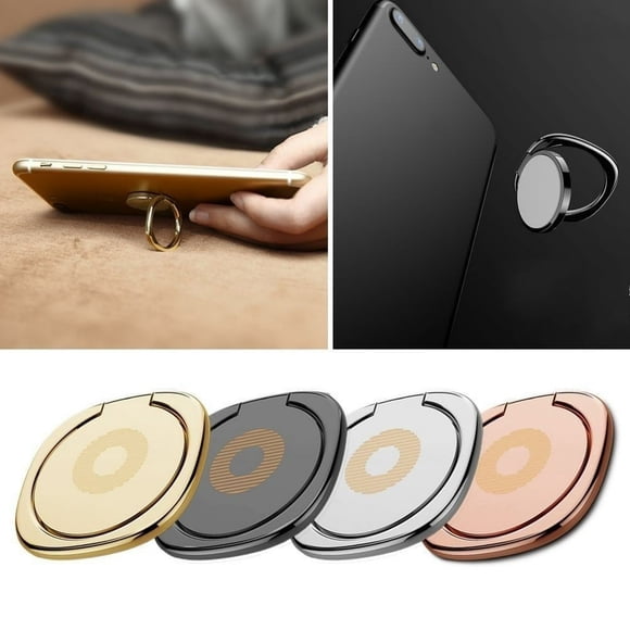 EIGTHTAIL Ultrathin 360 Degree Rotation Mobile Phone Finger Ring Stand Holder Desk Bracket