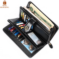 thumbnail image 3 of FALAN MULE Women Leather Wallet Large Capacity Bifold RFID Blocking Card Holder with Zipper Coin Pocket, 3 of 6