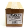 thumbnail image 3 of 725R54CWHITE Full Size 4" White Color Hot Glue Stick - 5 lb Box, 3 of 3