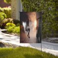 thumbnail image 4 of Bandera de jardín de temporada de Spider-Man, bandera de doble cara, bandera navideña para decoración navideña al aire libre., 4 of 8