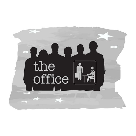 The Office Office Door Business Sign Vinyl Wall Design Wall Art Sticker Designs Vinyl Stickers For Home House Walls Rooms Windows Bedroom Decoration Size (28x28 inch)