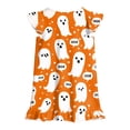thumbnail image 6 of Leey-World Halloween Pjs Toddler Girls Nightgowns Toddler Princess Soft Halloween Print Pajamas Sleep Dress for Kids, 6 of 7