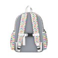 thumbnail image 3 of Colorful Funny Dachshund Backpack for School,Cute School Bag,Schoolbag with Adjustable Shoulder Straps & Padded Back,13.4"x11"x4.7", 3 of 6