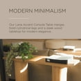 thumbnail image 4 of Maven Lane Lana Table Console Contemporaine en Bois, Fini Naturel Raffiné, 4 of 6