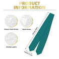 thumbnail image 3 of Haiem Teal Pattern Graduation Stole 2024 | Premium Satin Sash for Graduation Ceremony, 3 of 7