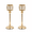 Gold 2ps, variant on Crystal Bowl Tealight Candelabra Votive Candle Stand/candleholder Sets Wedding Centerpieces Candlestick Holders For Tables Holder/centerpiece Table Decorations (set Of 3)