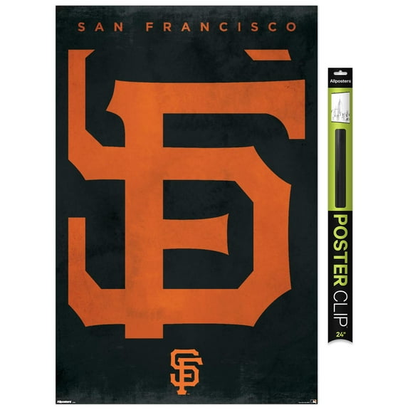 MLB San Francisco Giants - Logo 25 Wall Poster, 22.375" x 34"