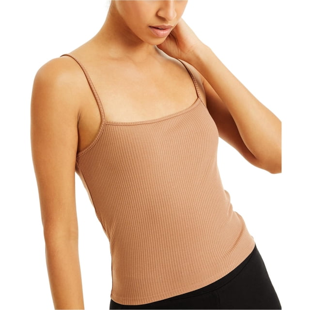 Camiseta sin mangas I-N-C para mujer Beige extragrande