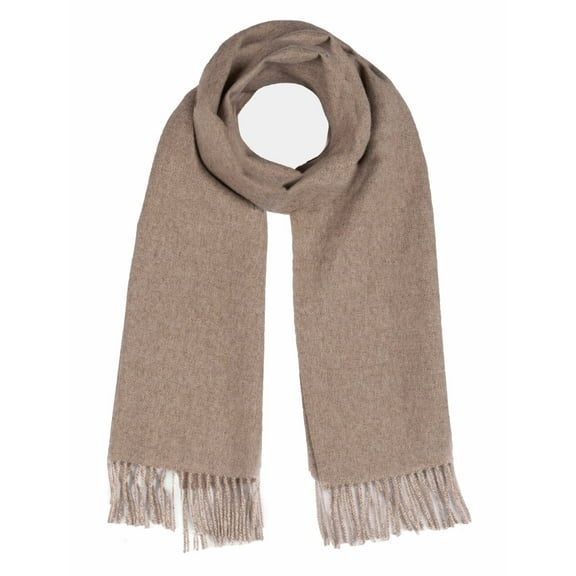 Inca Fashions -100% Pure Luxury Baby Alpaca Wool Scarf for Men & Women - In Natural Colors