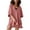 Pink, variant on 2026 ! JINMGG Two Piece Outfits Women, 2026 Fashion Fall Fashion Women Casual Solid Short Sleeve V-Neck Loose Tops Nightwear Shorts Sleepwear Sets Black L