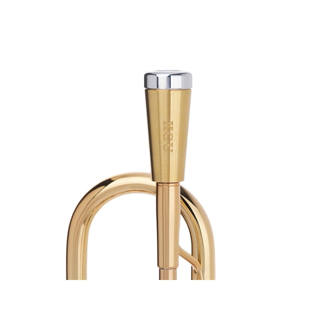 BOQUILLA DE TROMPETA KGUBrass. BOOSTER DE TROMPETA DE CONO HECHO A MEDIDA KGU Color Latón Crudo