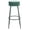 Malachite Green/Black, variant on SAFAVIEH Bohden Round Backless Counter Stool, Navy/Black